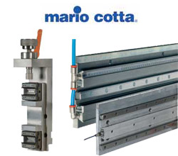 Rails et brides de fixation